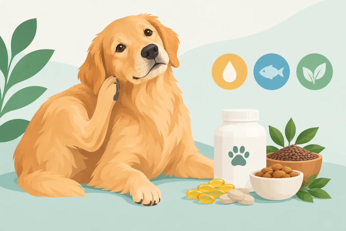 Supplements for Dog Itchy Skin That May Help