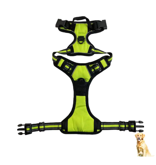 Reflective Nylon Chest and Back Harness for Dogs – view 4
