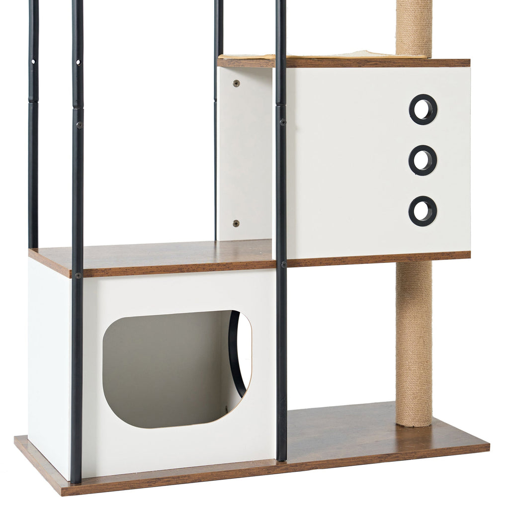 Modern Multi-Story Cat Tower