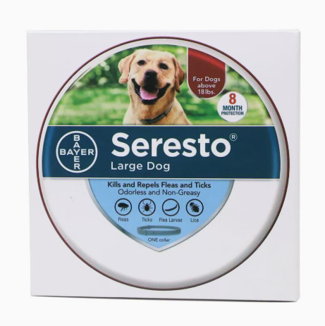 Bayer Seresto Flea and Tick Collar for Pets