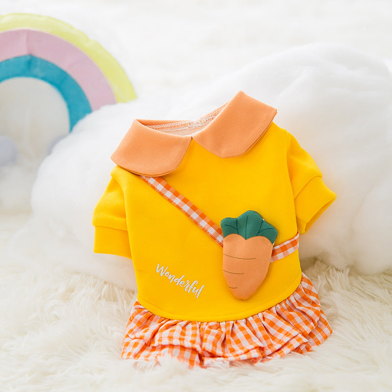 Cute Cartoon Pet Clothes for Autumn and Winter – view 2