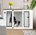 Furniture-Style Wooden Dog Crate