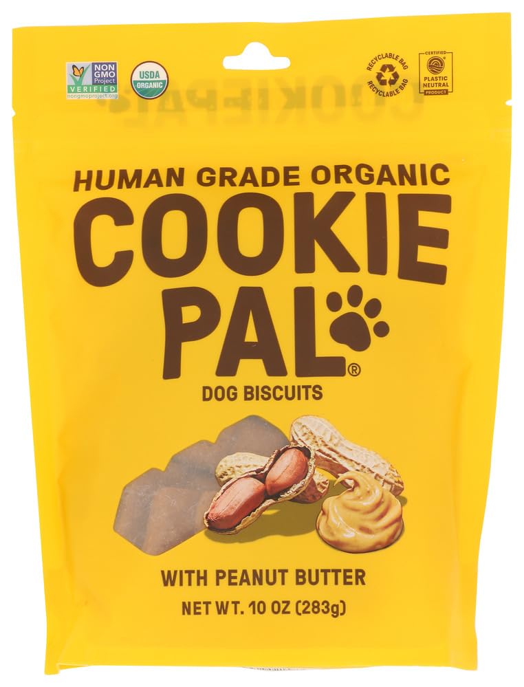 Cookie Pal Organic Peanut Butter Dog Biscuits – additional view