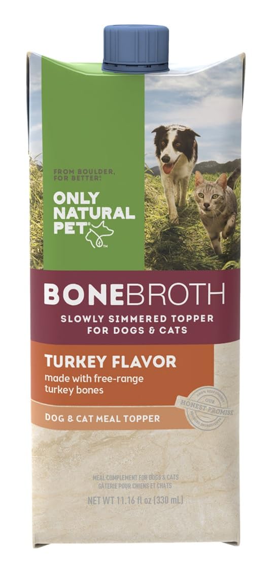 Only Natural Pet Bone Broth, Turkey Flavor