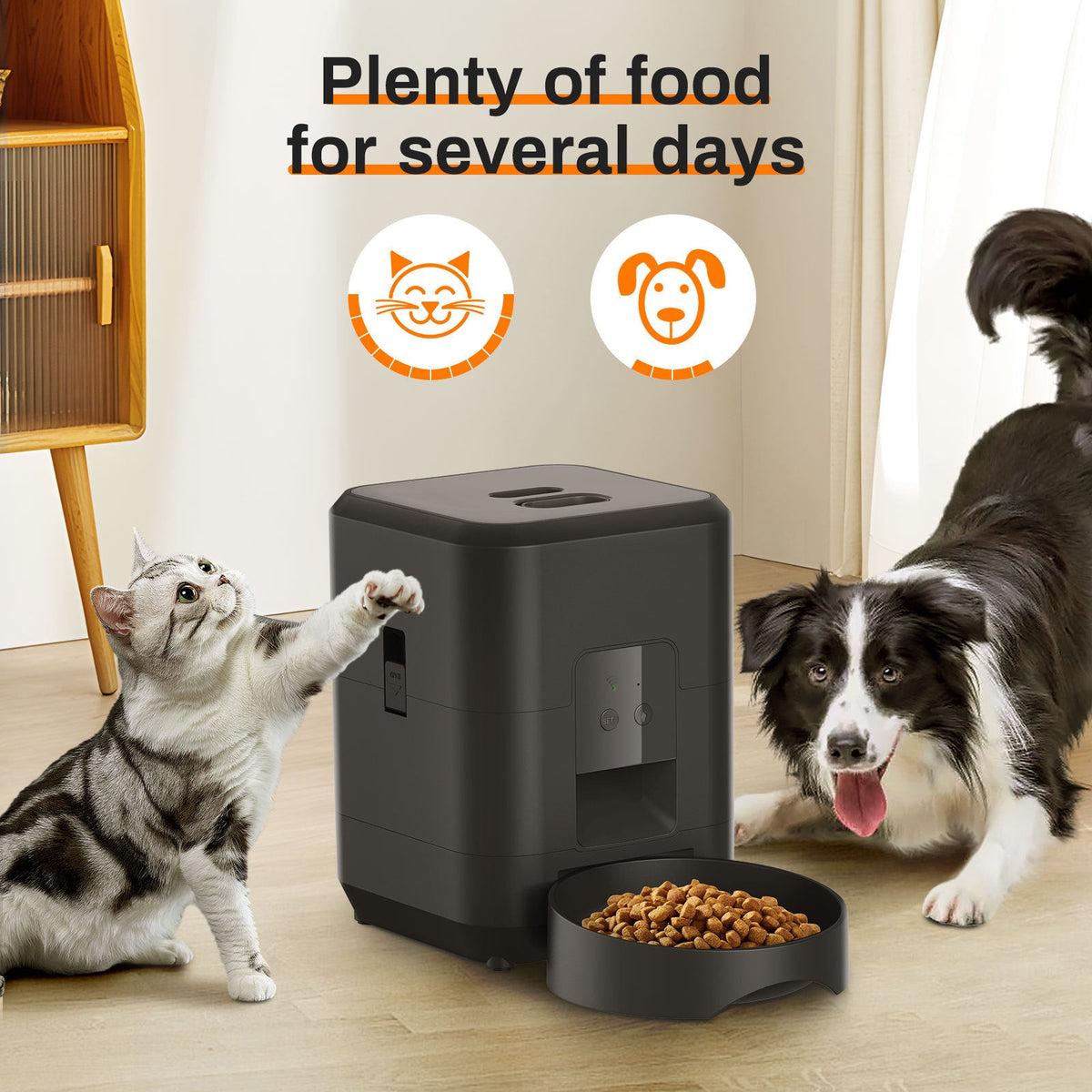 Smart Programmable Automatic Pet Feeder
