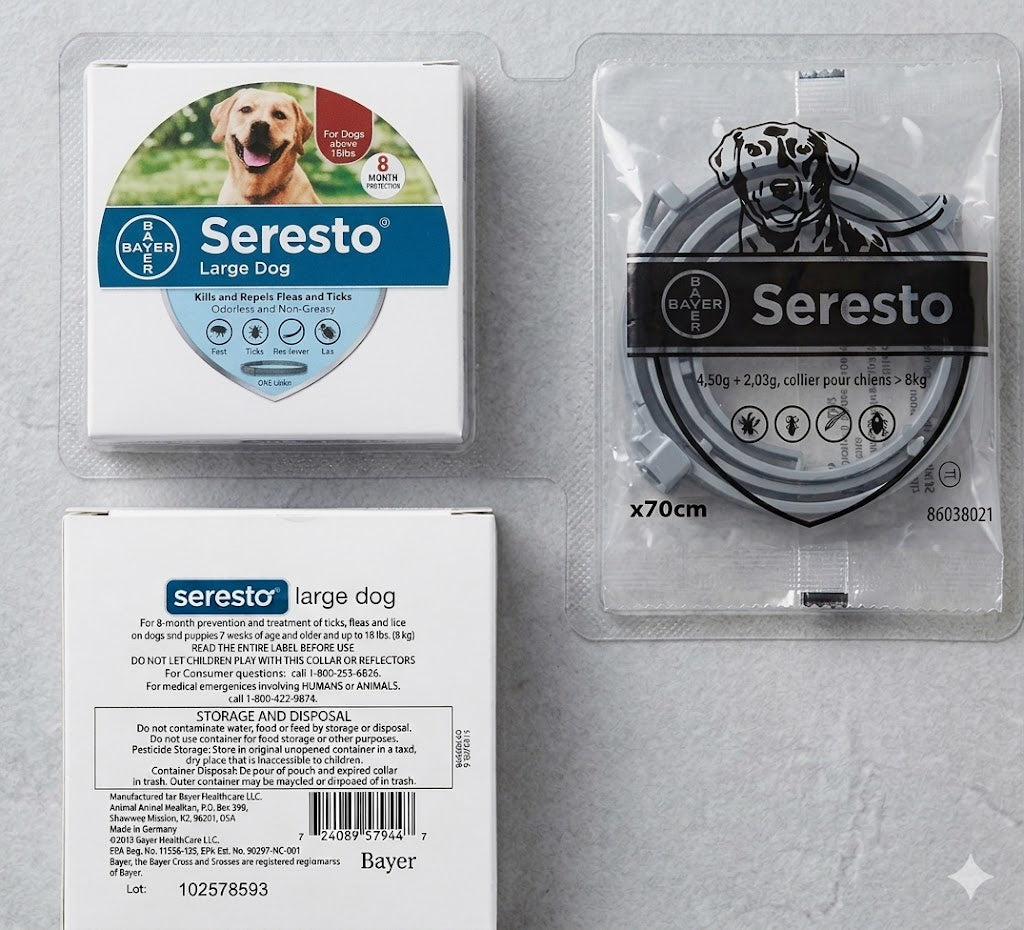 Bayer Seresto Flea and Tick Collar for Pets
