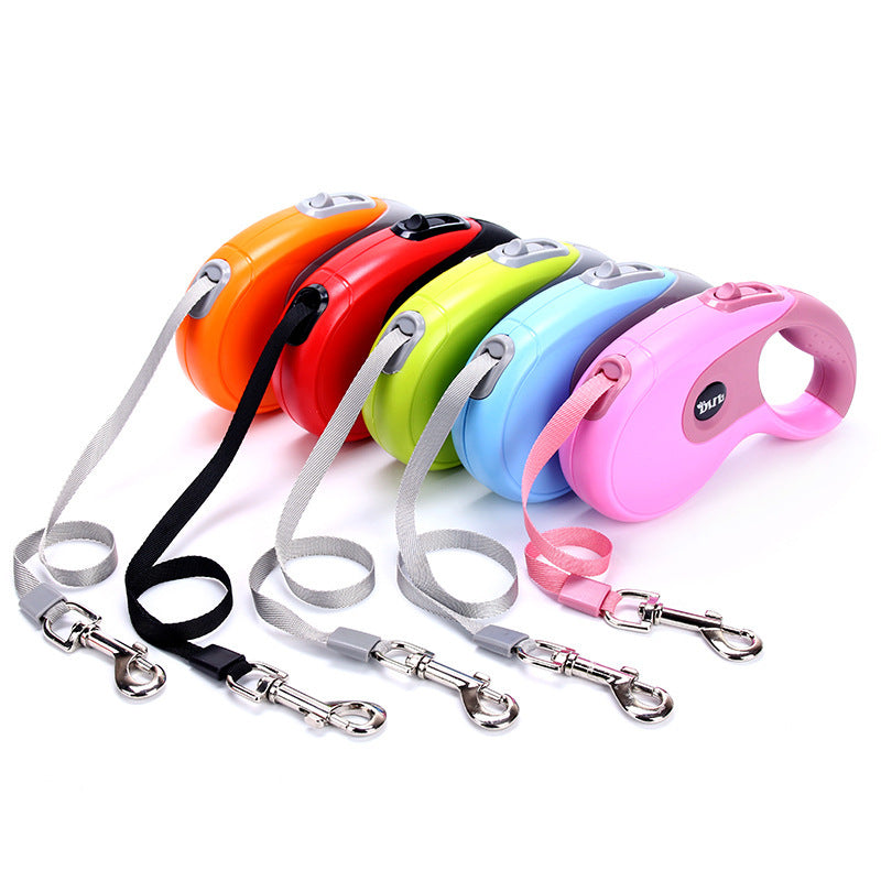 Automatic Retractable Dog Leash with Anti-Slip Handle