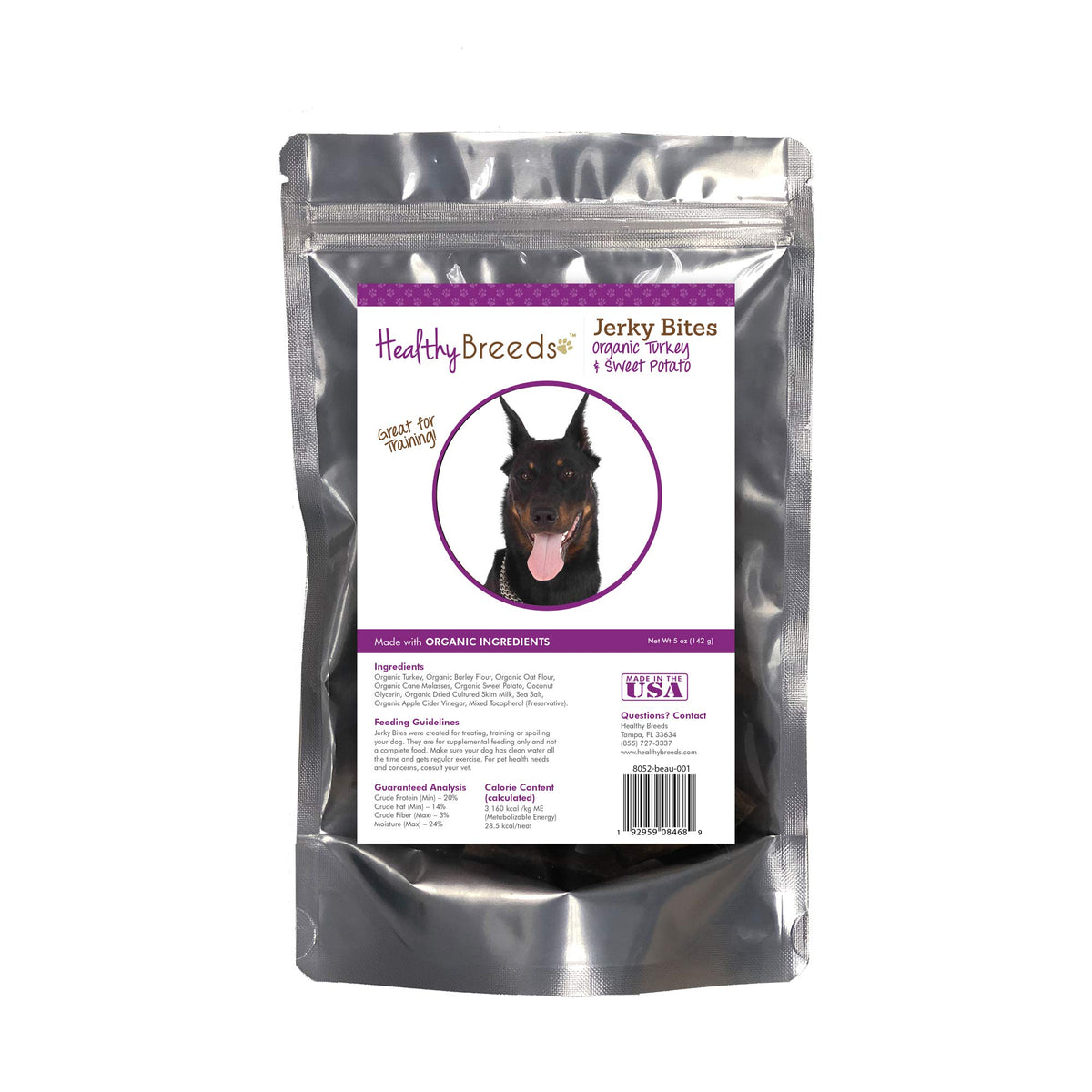 Healthy Breeds Turkey & Sweet Potato Jerky Dog Treats – additional view