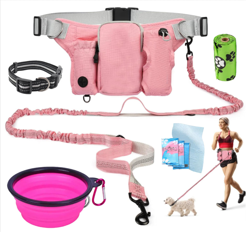 Hands-Free Waist Leash & Treat Pouch