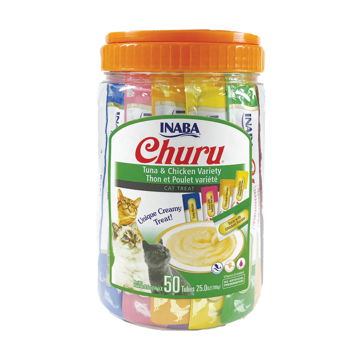 INABA Churu Cat Treats, Tuna & Chicken – additional view