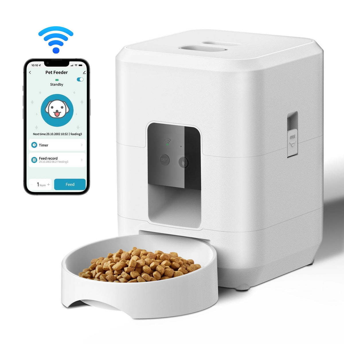 Smart Programmable Automatic Pet Feeder