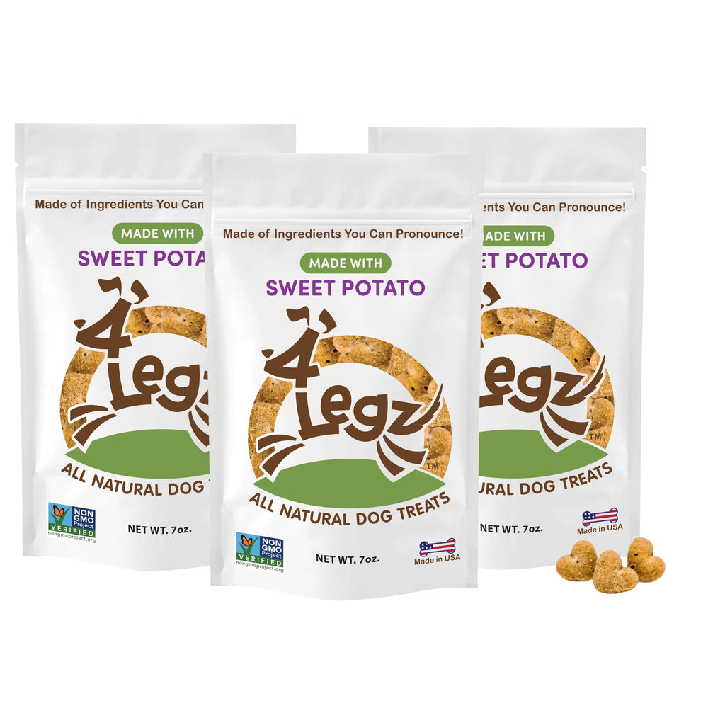 4Legz Organic Sweet Potato Dog Treats – additional view