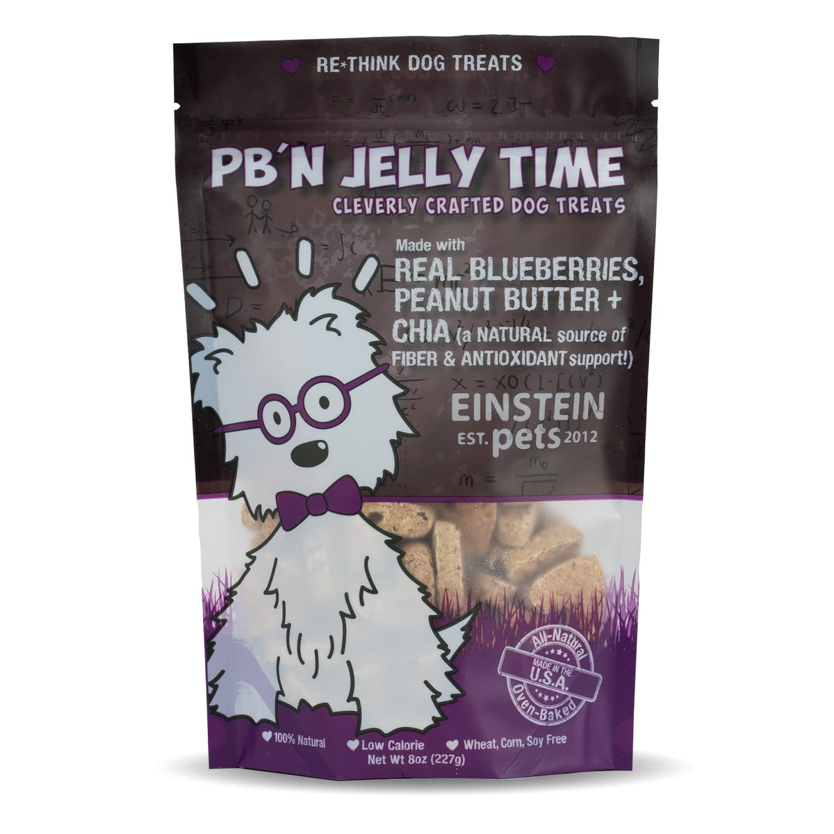 Einstein Pets PB'N Jelly Time Organic Dog Treats – additional view
