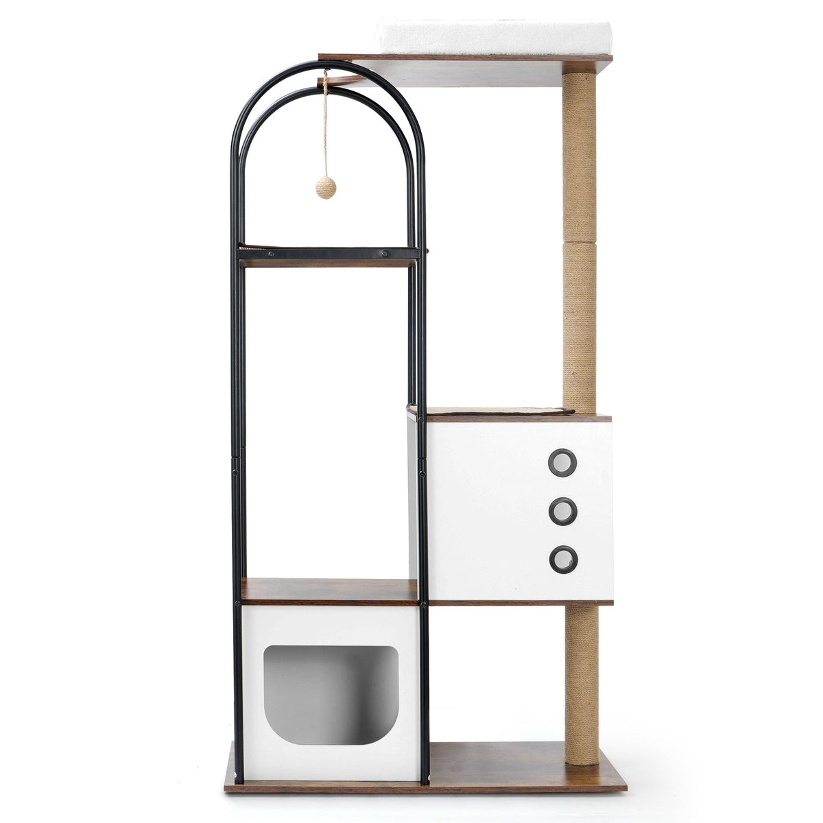 Modern Multi-Story Cat Tower – view 3