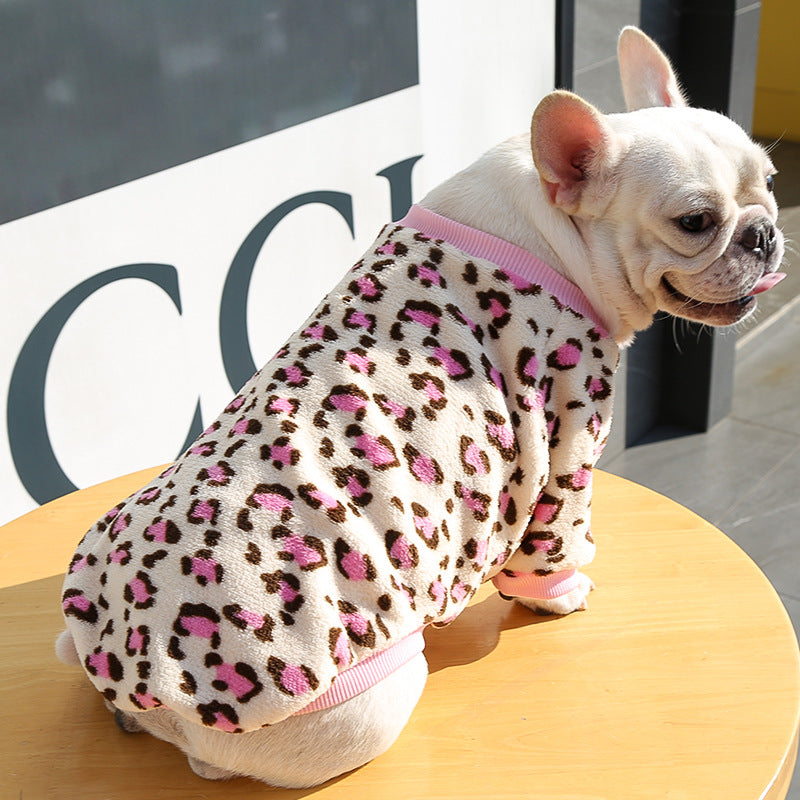 Autumn Winter Warm Pajamas Jacket for Puppies – view 5