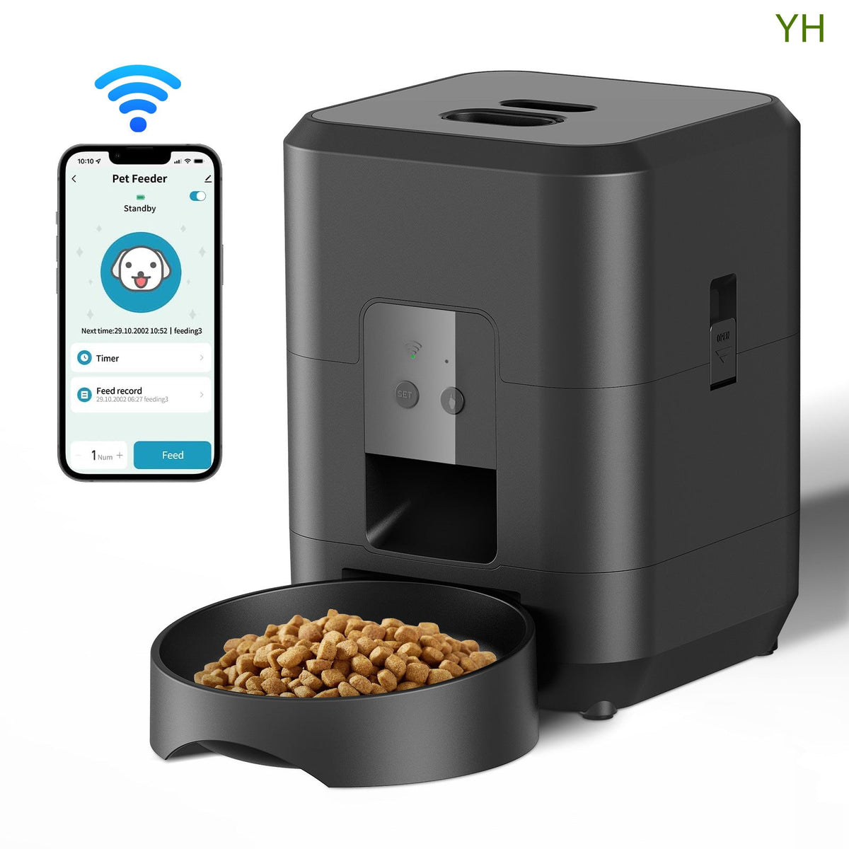 Smart Programmable Automatic Pet Feeder – view 4