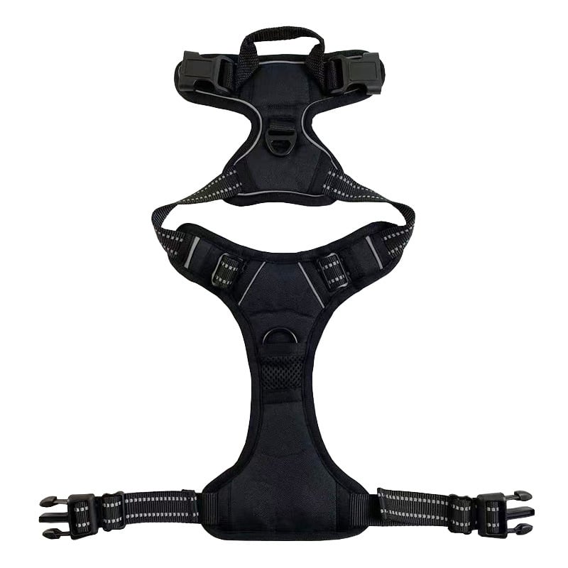 Reflective Nylon Chest and Back Harness for Dogs – view 5