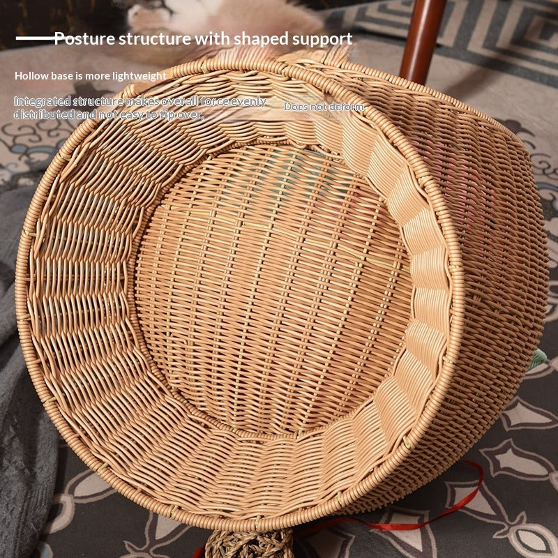 Woven Plastic Cat Bed – view 4