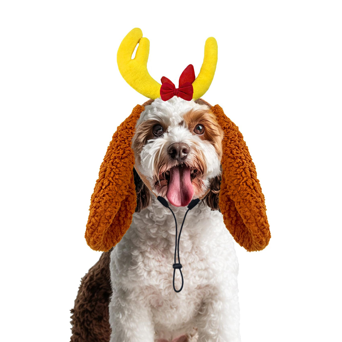 Antler Dog Headband Costume Accessory – additional view