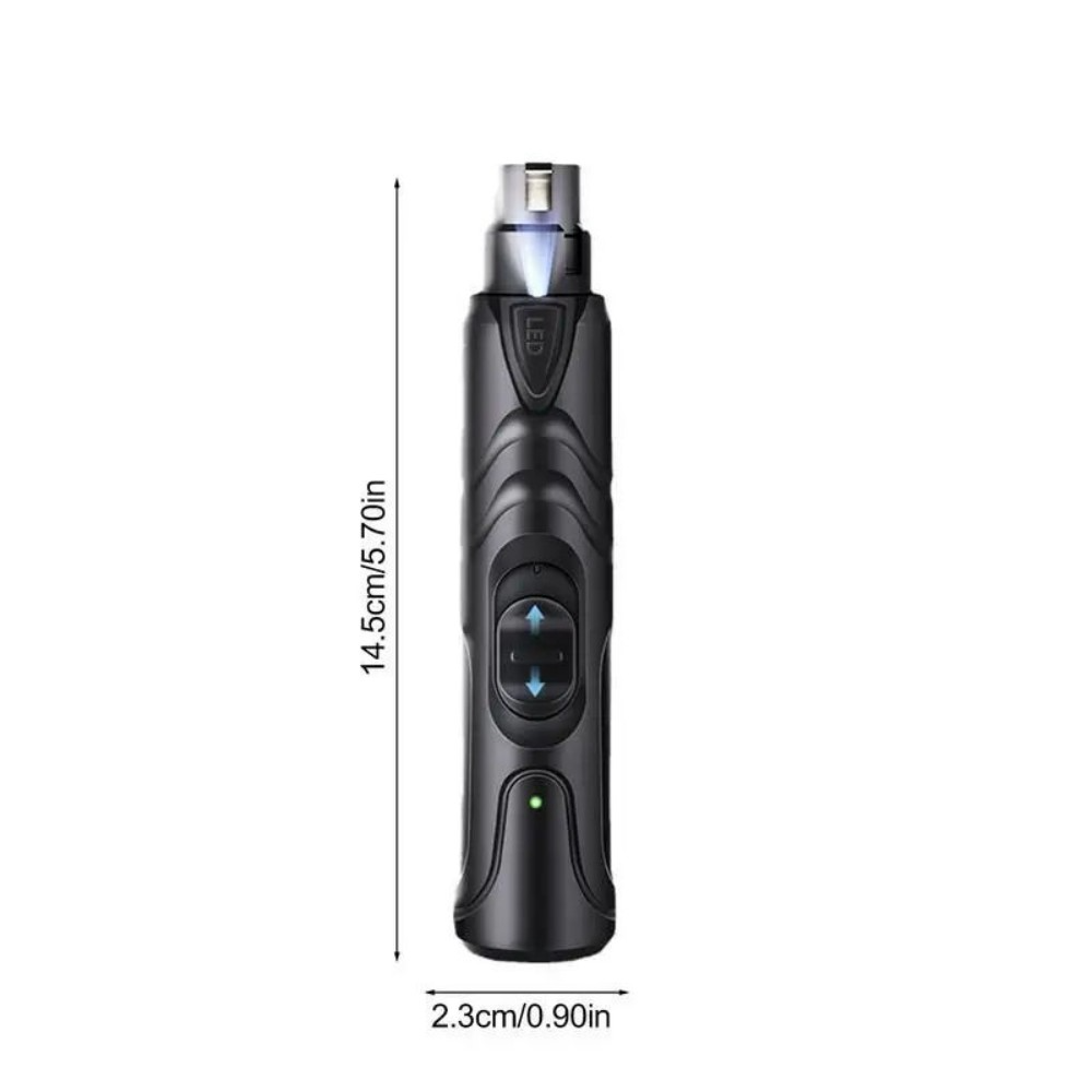 Rechargeable Lighted Dog Nail Grinder