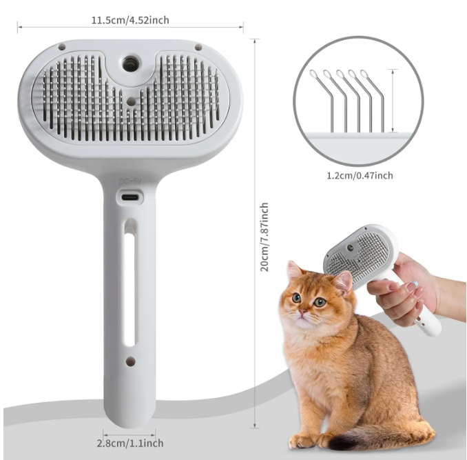 Pet Hair Spray Brush – view 2