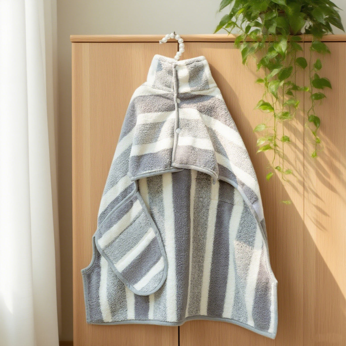 Wearable Absorbent Dog Bathrobe Towel