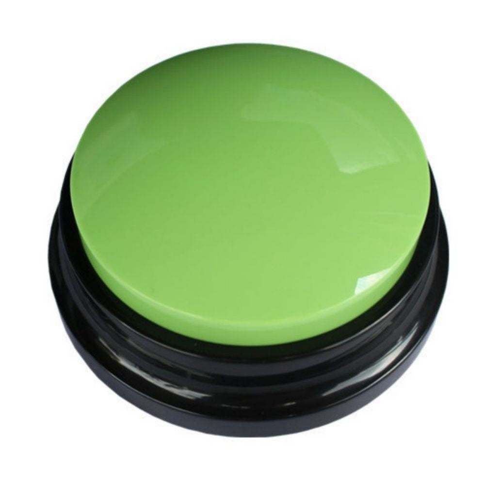 Pet Voice Recording Button Training Toy