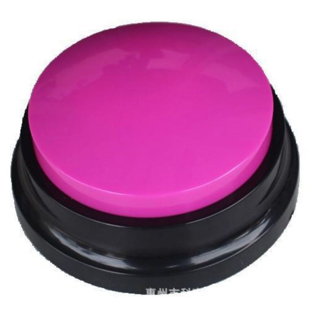 Pet Voice Recording Button Training Toy
