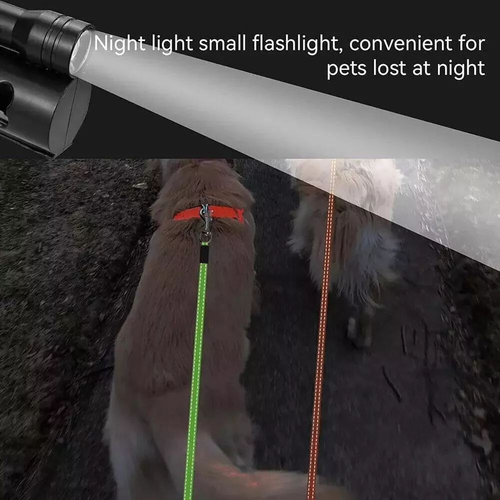 Dual Pet Leash, Retractable Reflective 360 Swivel Double Dog Walking Leash – view 3