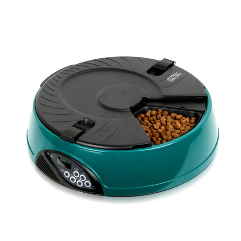 Automatic Pet Feeder with Bowls – view 2