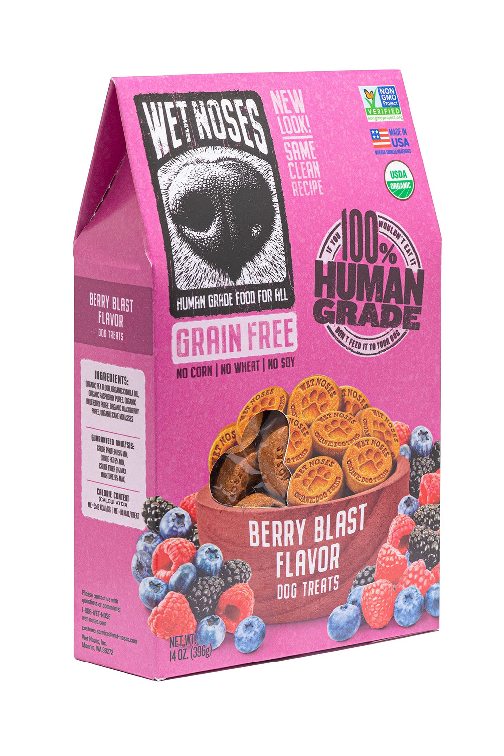 Wet Noses Organic Berry Blast Dog Treats – additional view