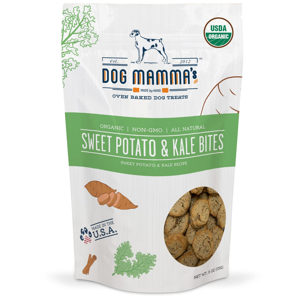 Dog Mammas Organic Sweet Potato & Kale Dog Treats – additional view