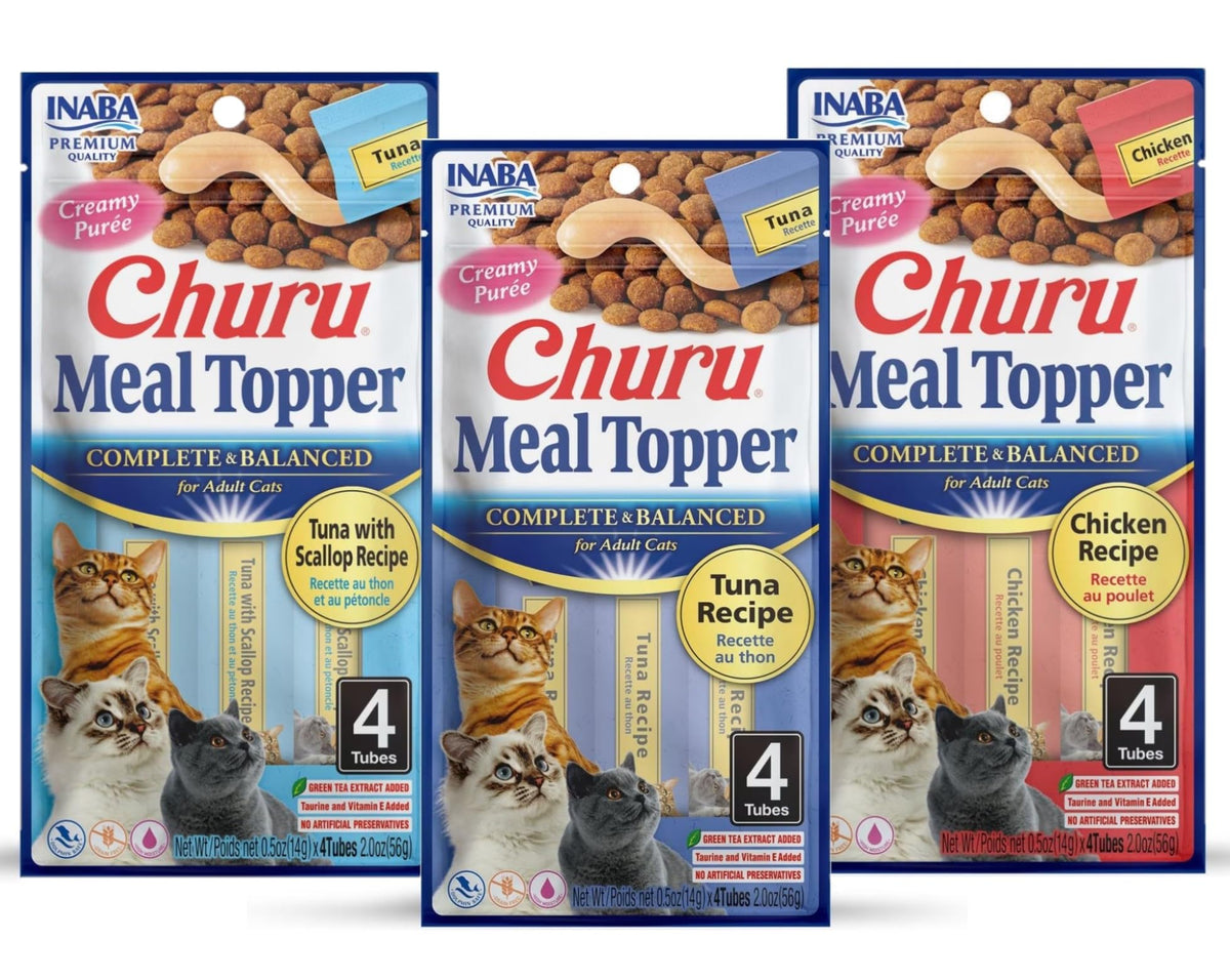 INABA Churu Meal Topper for Cats, Variety Pack – additional view