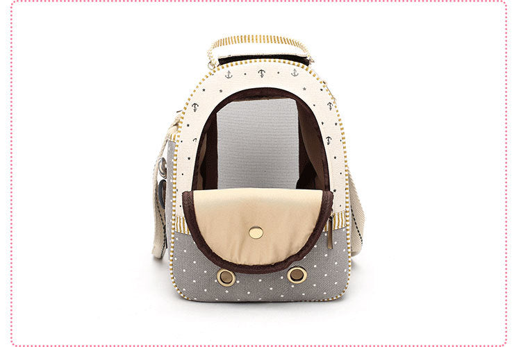 Canvas Pet Carrier Space Bag