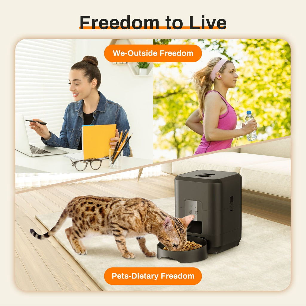 Smart Programmable Automatic Pet Feeder