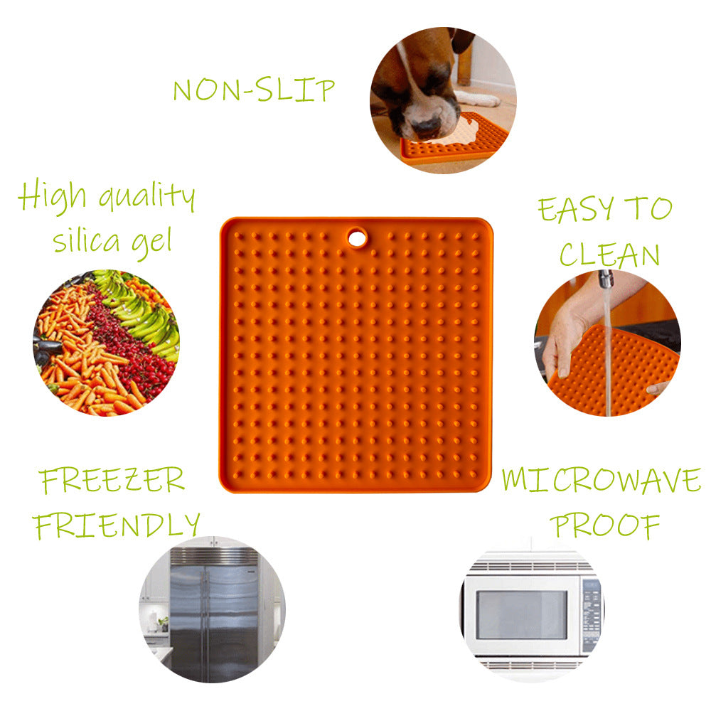 Pet Lick Mat and Feeder Toy – view 3