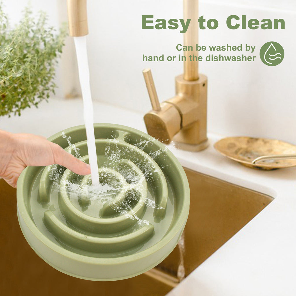 Slow Feeder Dog Bowl Puzzle Toy