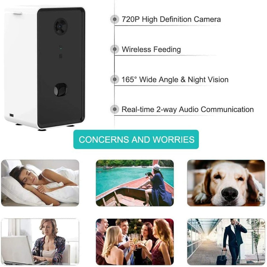 Smart Pet Feeder Interactive Toy