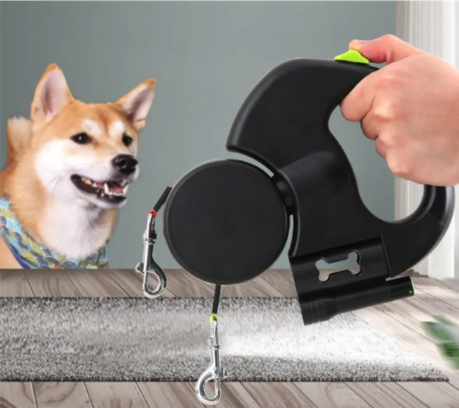 Automatic Double Dog Leash – view 3